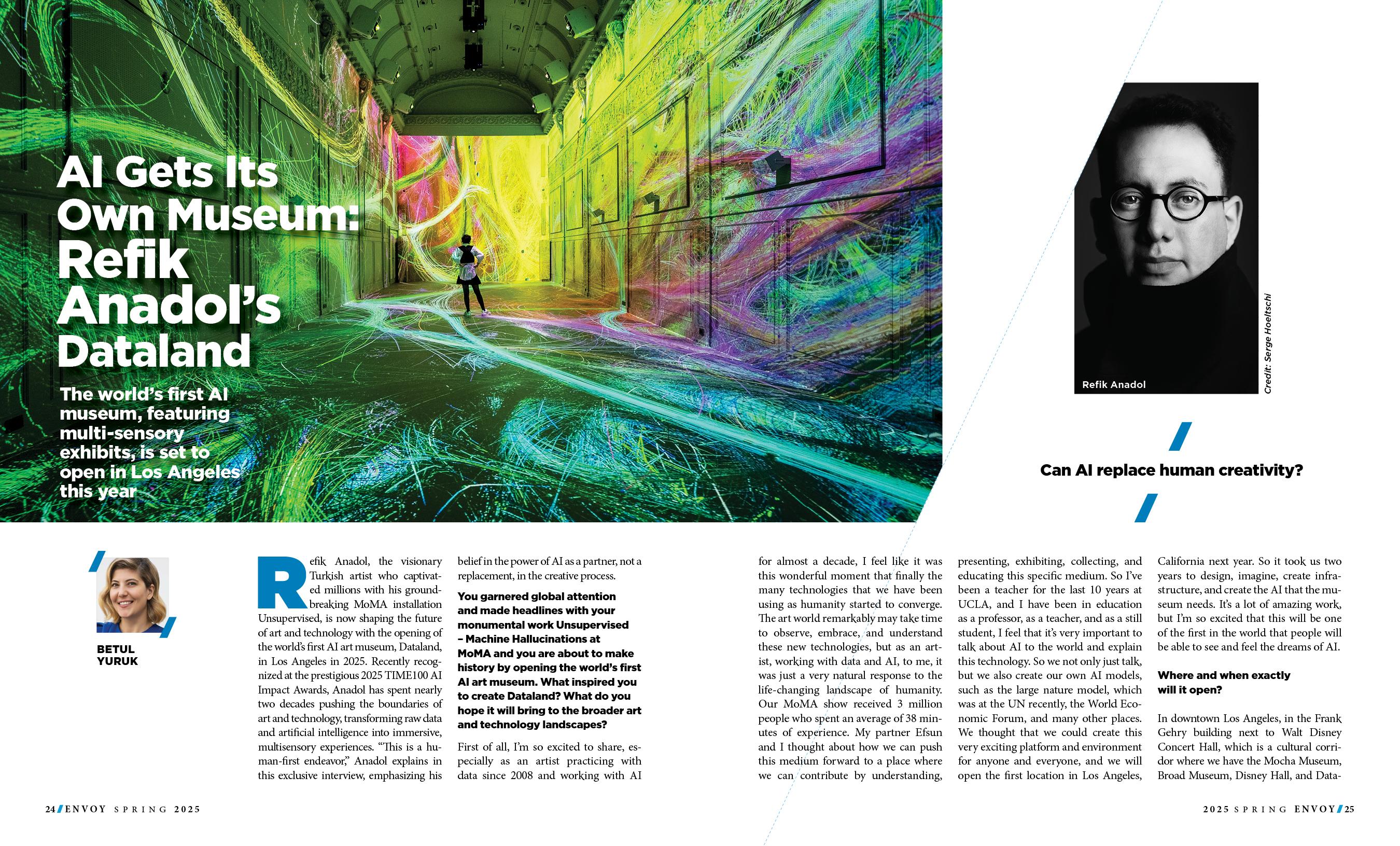 Envoy Magazine Interior Page